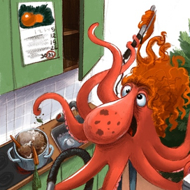 предновогодняя суета 