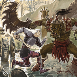 Встреча на болоте...