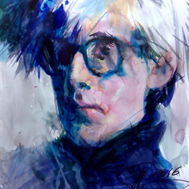 Portrait of Andy Warhol