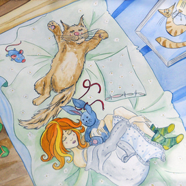 у меня появилась кошка