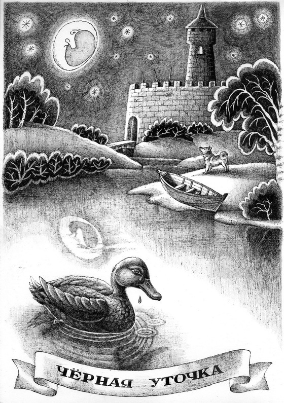 Чёрная уточка. 