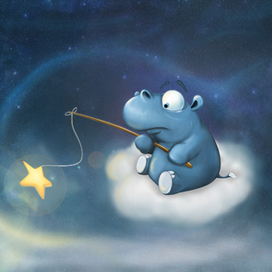 Бегемотик и звездочка