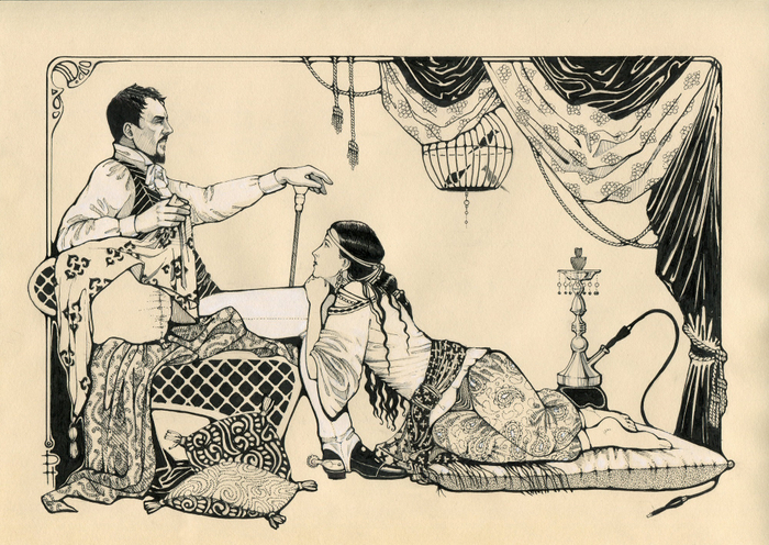 Граф и Гайде ("Граф Монте-Кристо")