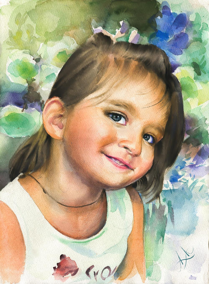 Очень знакомая девочка.