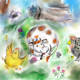 Бурёнка по прозвищу Мурка