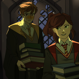 Люк и Роза из "Tears of Themis"