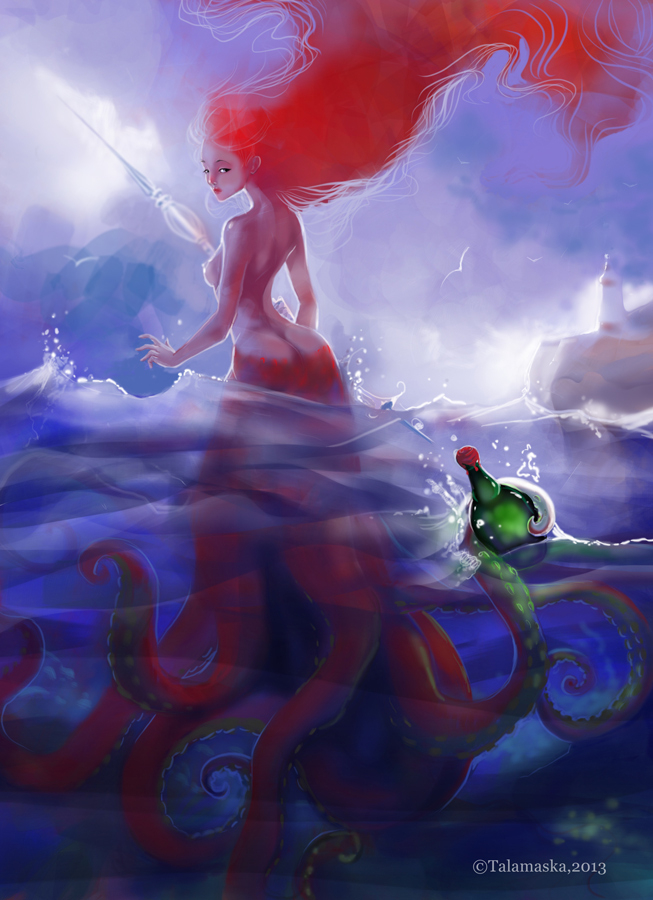 Красная каракатица