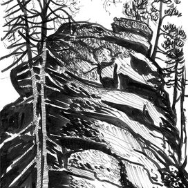 Октябрь на "Столбах". 2018г