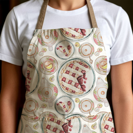 Паттерн "Русский чай" на ткани