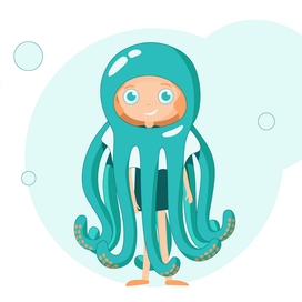 Ребенок в костюме