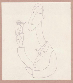 Жан Кокто за утренним декоктом