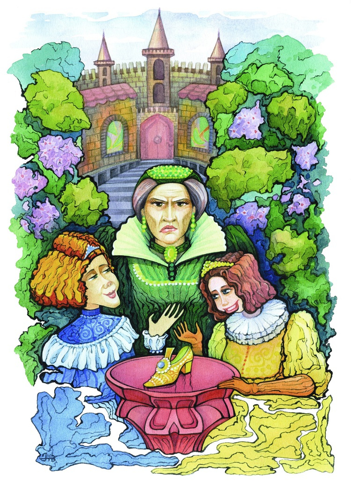 "Золушка", братья Гримм