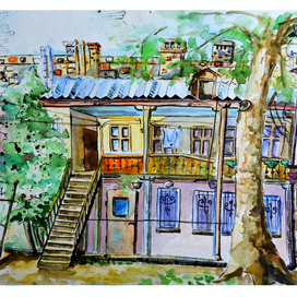 Одесский дворик