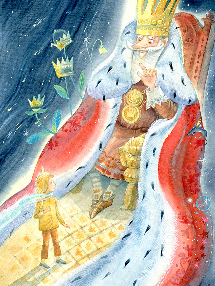 - А, вот и подданный! К сказке С.Экзюпери)