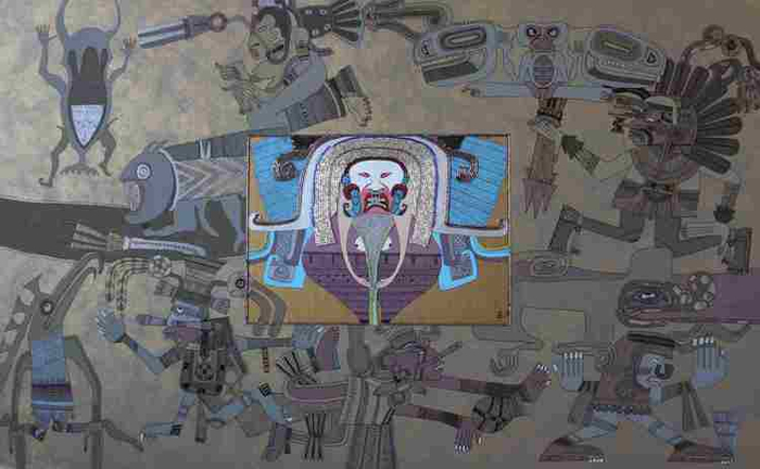 "Мезоамерика:Женщина--Ягуар"