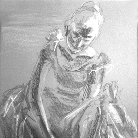 Иллюстрация к книге В.В.Набокова "Лолита"