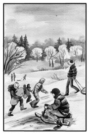 За окном мороз