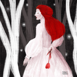 Девушка с тюльпаном