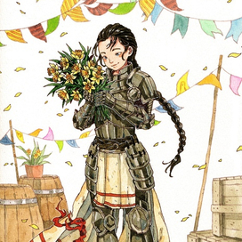 Женщина рыцарь