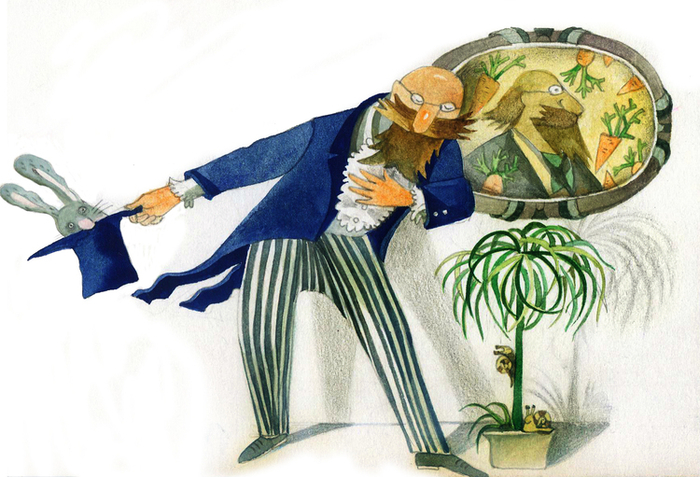 Сказка про художника и корову Музу