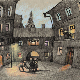 Спор в сумерках.