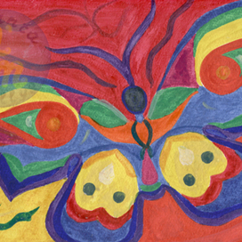 Бабочка-геометрия