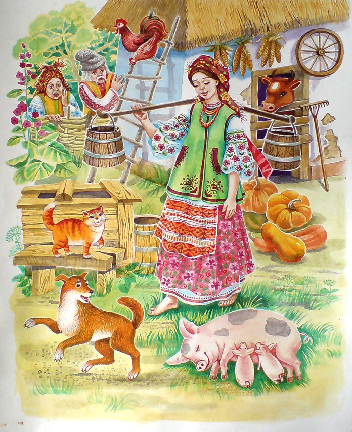 кривенька качечка сказка