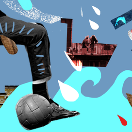 Коллаж детство