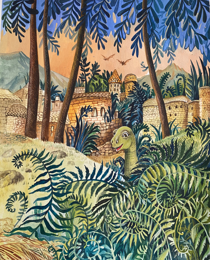 Маленький диплодок 