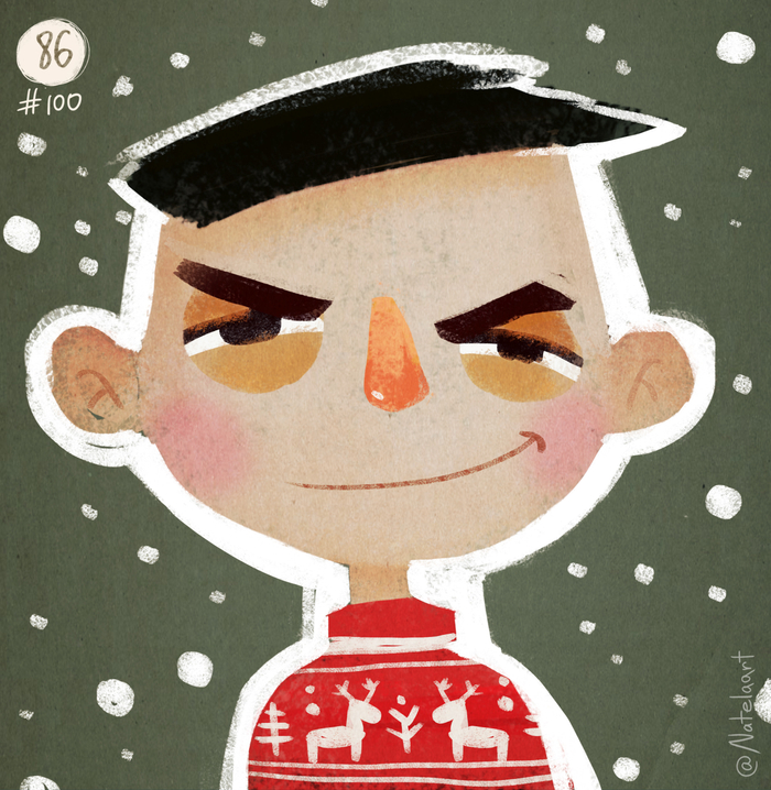 ну, что достаём свитерочки с оленями #day86