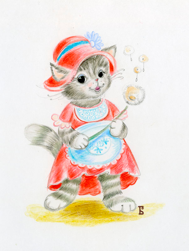 С одуванчиком