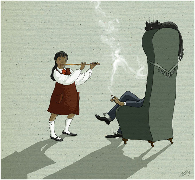 Флейтистка