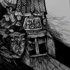 девочка с рыбками