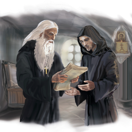 Нестор Летописец. Рукопись Никона.