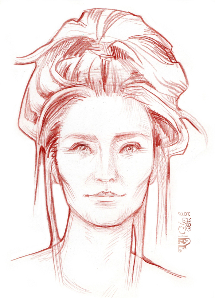 ЗАРИСОВКА В КАФЕ