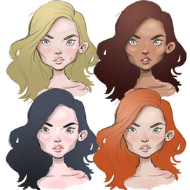 типы девушек