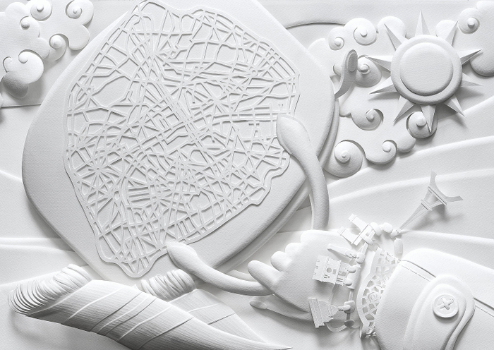 Карта Парижа-2