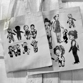 Сумка с принтом