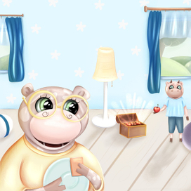 Иллюстрация к книге «Волшебный ящик»