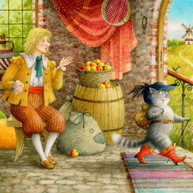 Братья Гримм. Кот в сапогах.