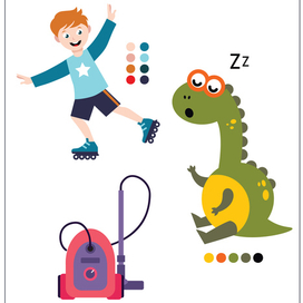 Flat иллюстрация