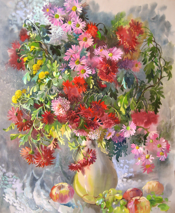 Хризантемы