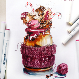 Тёплый коктейль