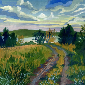 Дорога к реке