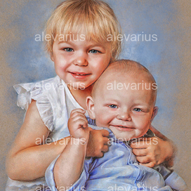 портрет (пастель)