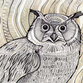 Стилизация "Сова"