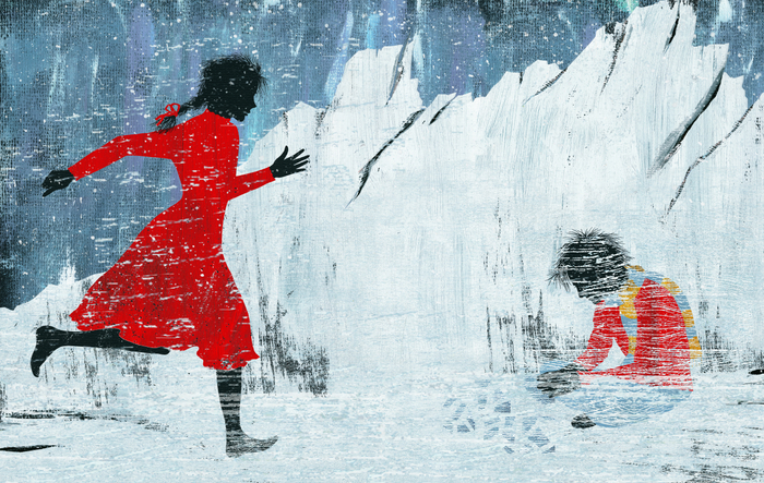 Иллюстрация - 22 к сказке Х.К. Андерсена "Снежная королева"