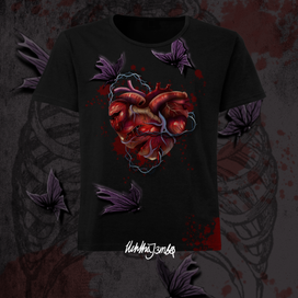 Принт "Scars and Butterfly"