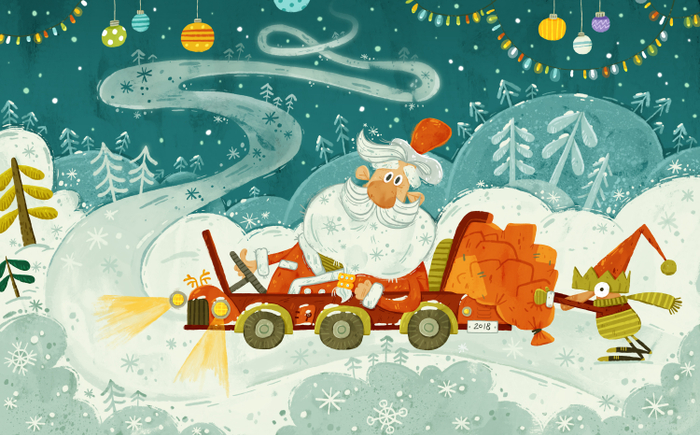 С Новым годом! И Рождеством!