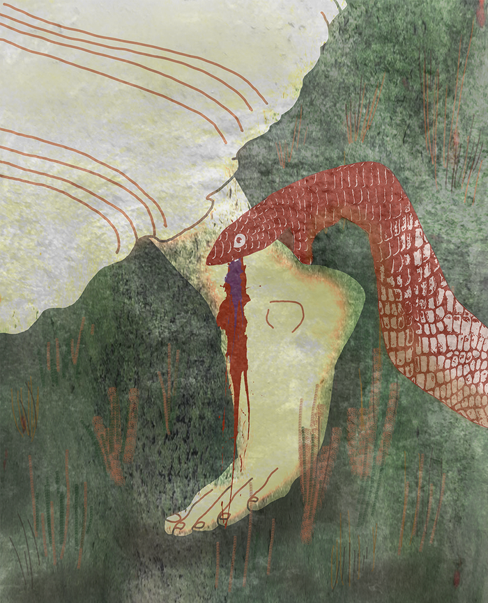 эвридика укус змеи